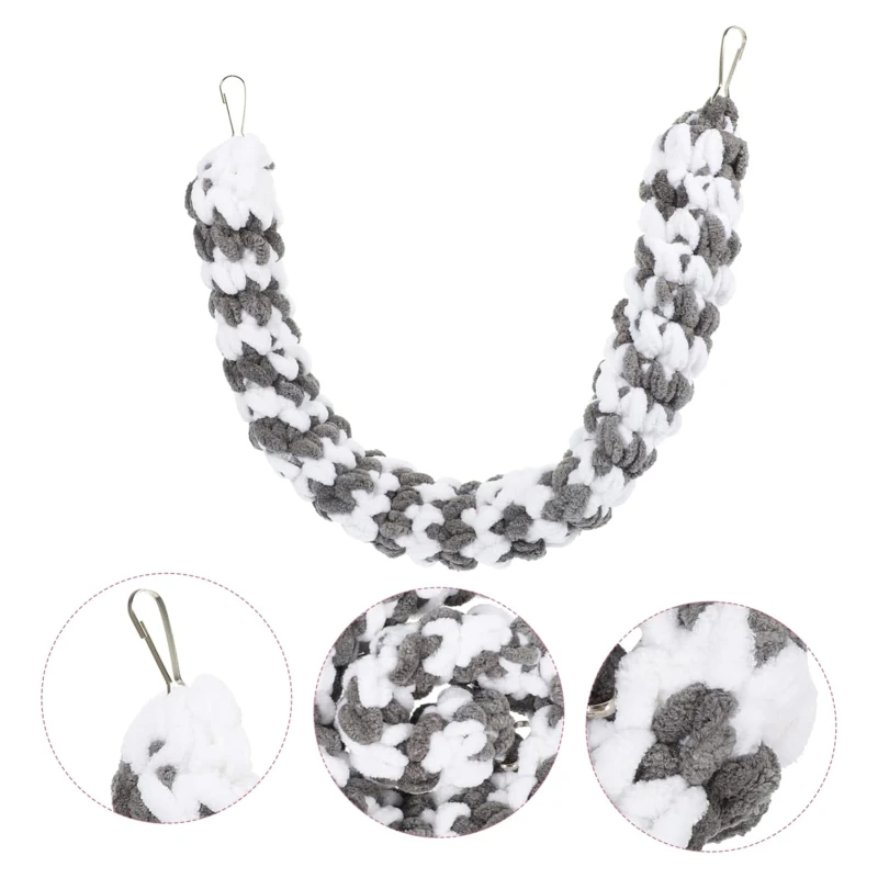 58 См Плетеная Веревочная Игрушка Для Попугаев Хомяков Качели Строгальный Станок