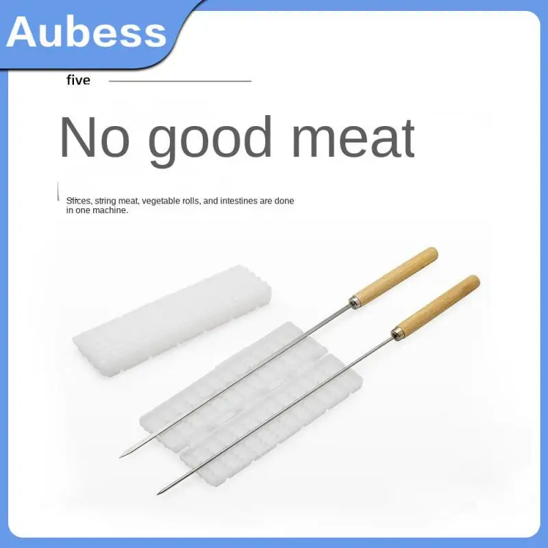 

Circular Signature Suitable For Various Meat Skewers Carefully Grindds Grilled Skewer Hot Handle Overall Elegant Appearance
