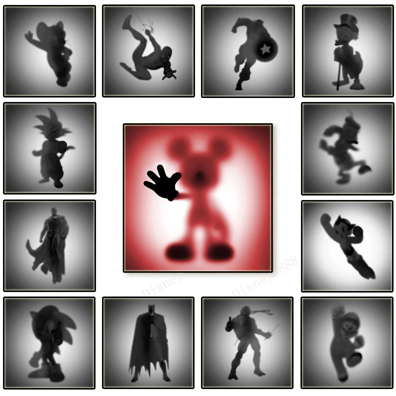 

Abstract Marvel Avengers Poster Catoon Disney Mickey Canvas Painting Black White Superheroes Prints Wall Picture Kids Home Decor