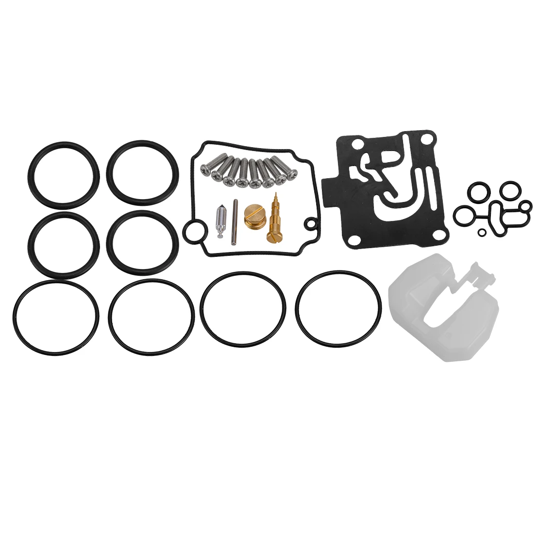 2 комплекта ремонта карбюратора подходящий для 4-тактного подвесного двигателя