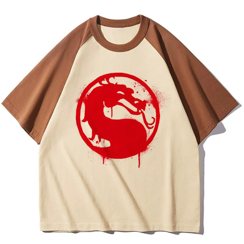 Женская футболка с принтом Mortal Kombat y2k