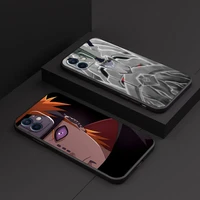 japanese naruto anime phone case for funda iphone 13 12 11 pro max 13 12 mini x xr xs max 6 6s 7 8 plus soft silicone cover