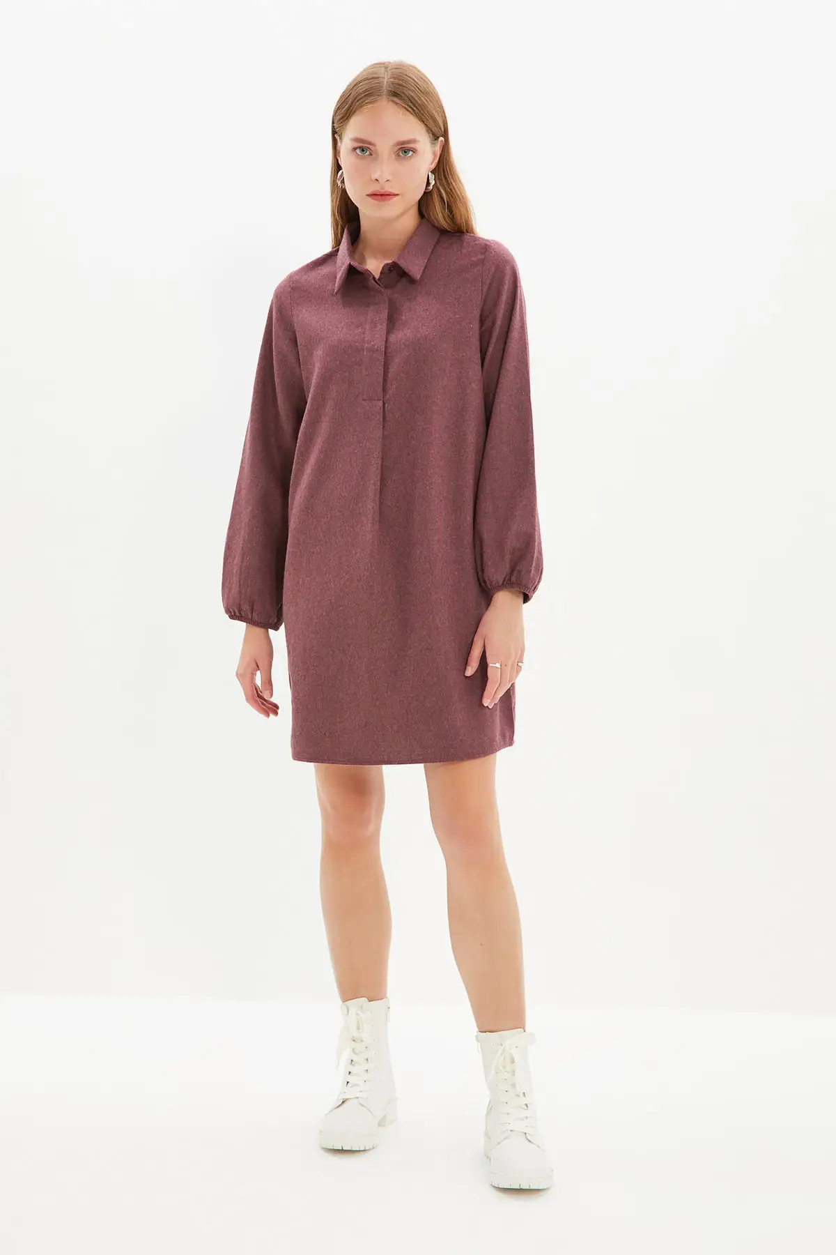 

Trendyol Shirt Collar Dress TWOAW22EL1307