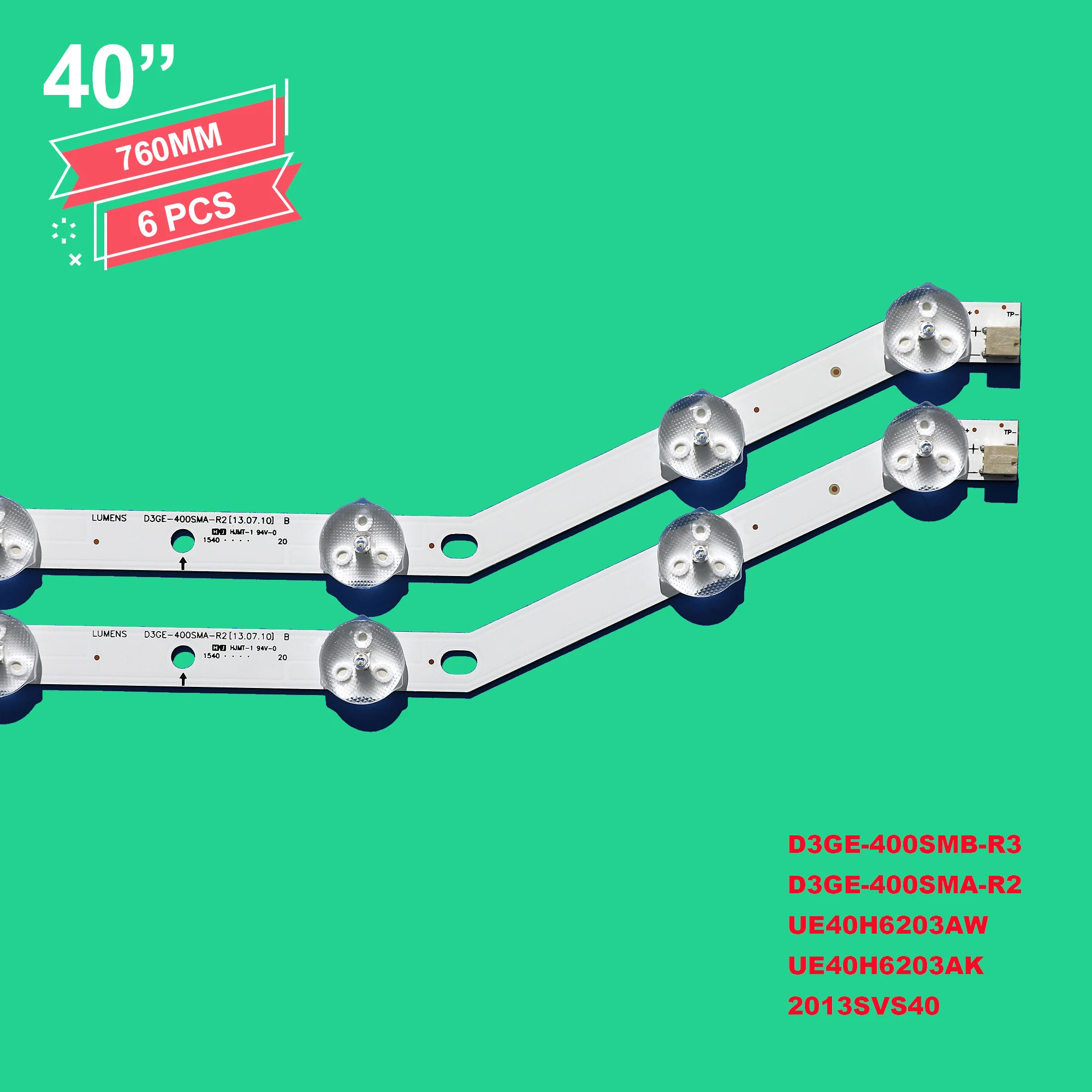 Новая светодиодная лента для подсветки телевизора Samsung 40 дюймов 2013SVS40 UE40H6203AW