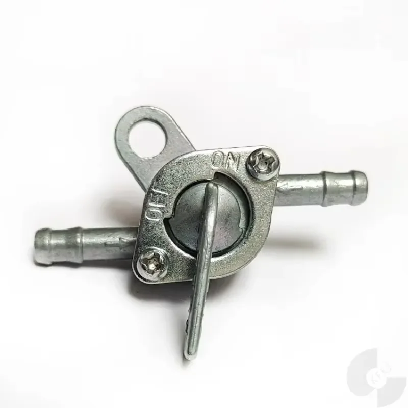 Фото Универсальный рядный кран для TA1, мотоциклетный/Quad/Lawnmover, бензиновый топливный кран, антивозрастной, антикоррозийный, герметичный, резиновый, серебристый №1