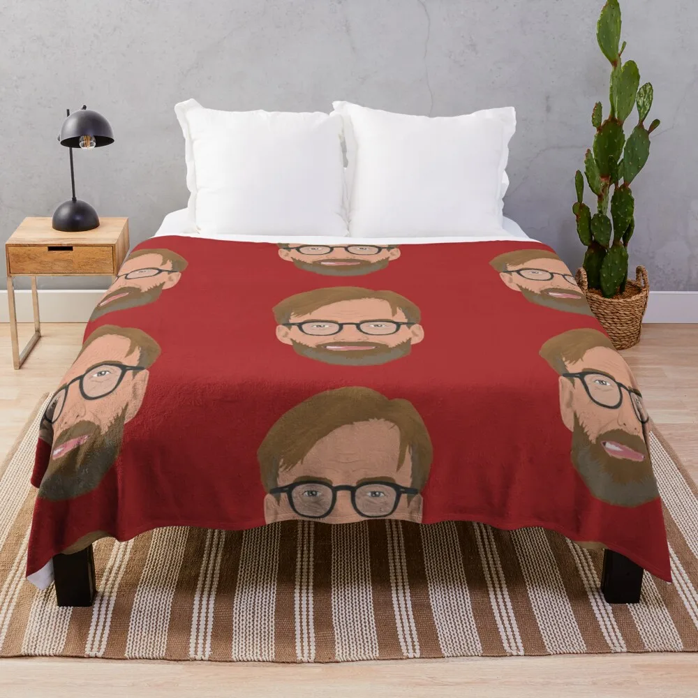 

Одеяло Jurgen Klopp, красивое одеяло для гигантского дивана, микрофибра, одеяло из синтетической кожи