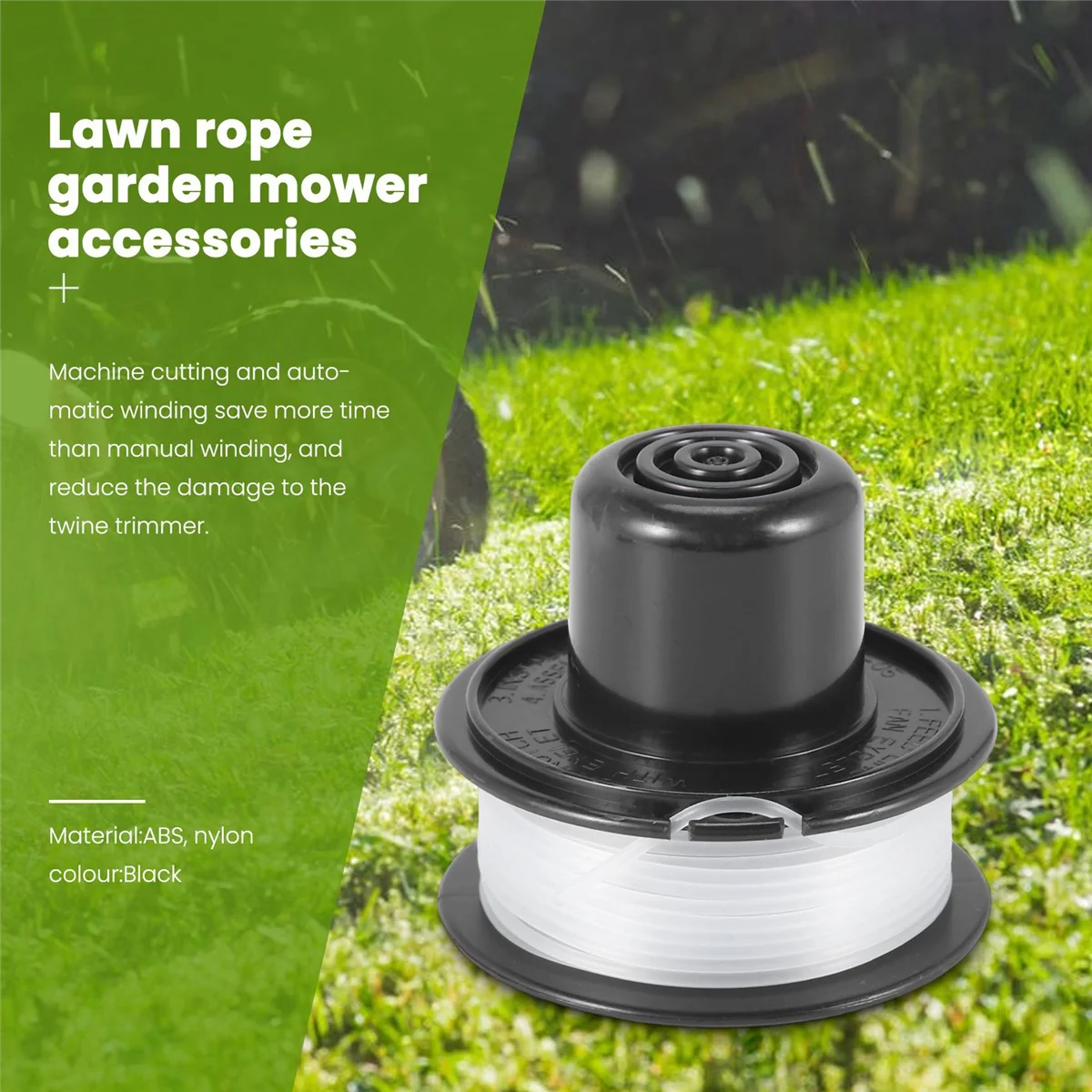 RS-136 сменная шпуля триммера для BLACK + DECKER ST4000 ST4500 (1 1 крышка и пружина)