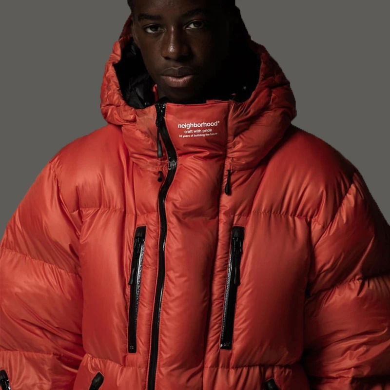 Short down jacket men's winter thickened warm bread suit white duck down jacket cotton jacket canada goose jacket for men