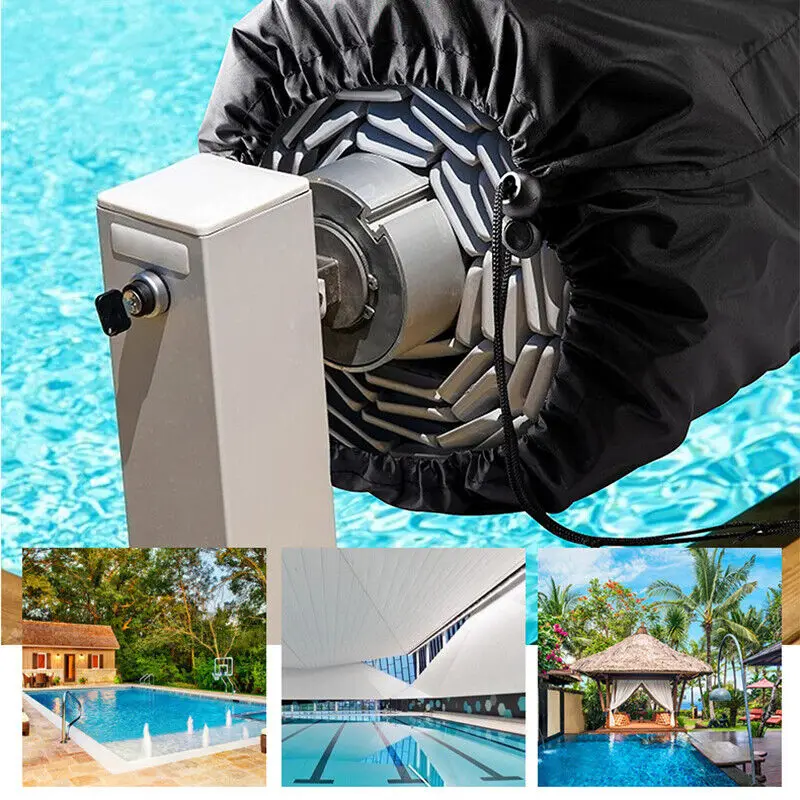 Новый защитный чехол для солнечной катушки бассейна водонепроницаемый