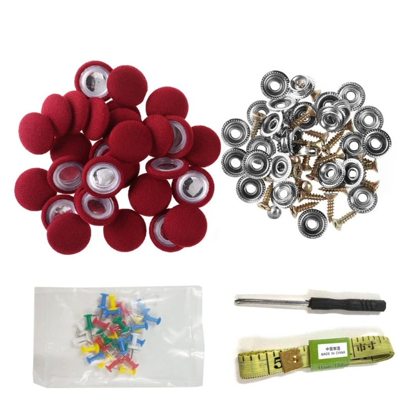 

D7WD Roof Headliner Repair Button Snap Rivets Retainer Design Car Ceiling Fixed 30pcs