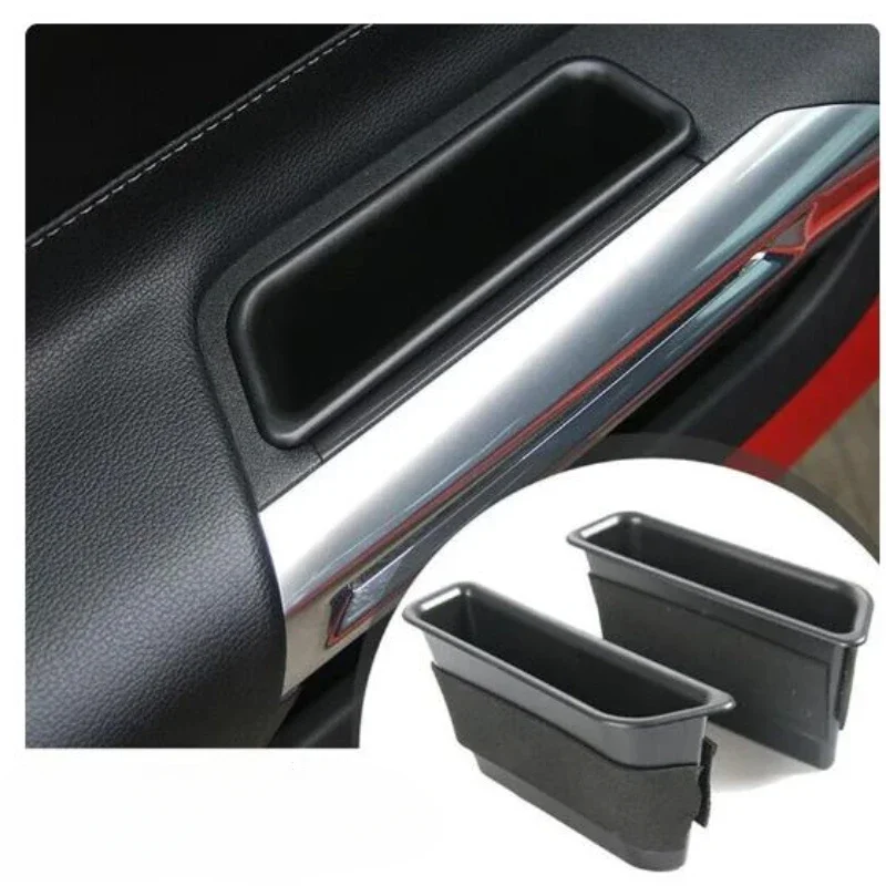 

Car interior modification is suitable for 15-21 Ford Mustang door storage box grid car storage box