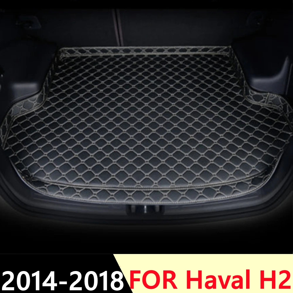 

Car Trunk Mat For Haval H2 2014 2015 2016-2018 High Side Waterproof Rear Cargo Cover Carpet Pad AUTO Tail Accessories Boot Liner