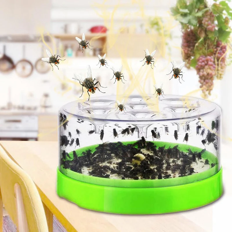 

Automatic Fly Trap Home Garden Flies Killer Restaurant Flycatcher Catch Canteen Fly Machine Indoor Insect Trap Fly Repellent