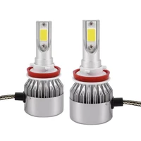 72w 3800lm super bright led light headlight kit car bulb kit 6000k fog lamps led high power bulb car headlights