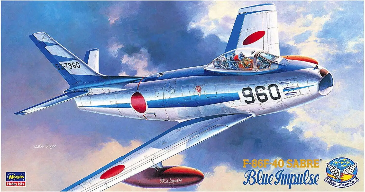 Hasegawa PT15-07215 1:48 F-86F-40 Blue Impulse