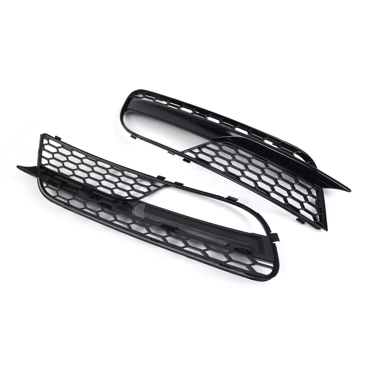 8T0807681H 8T0807682H глянцевая черная решетка для противотуманной фары передняя