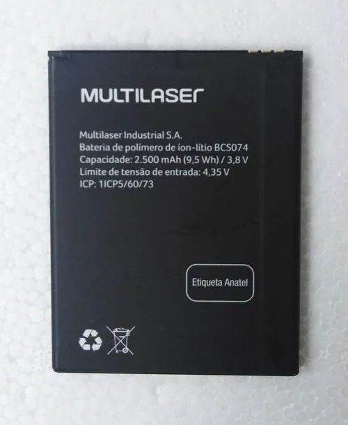 2500mah 3 8v battery for multilaser bcs074 mobile phone batterie bateria replace parts free global shipping