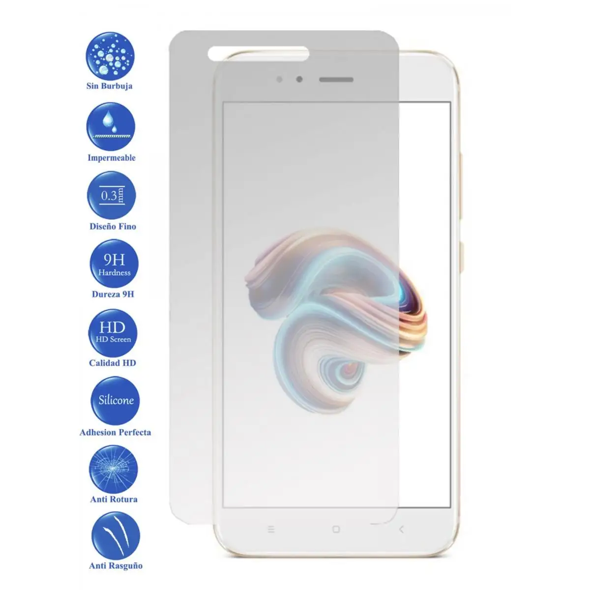 Xiaomi Mi A1 A2 A3 A2 Lite tempered glass screen Protector choose model