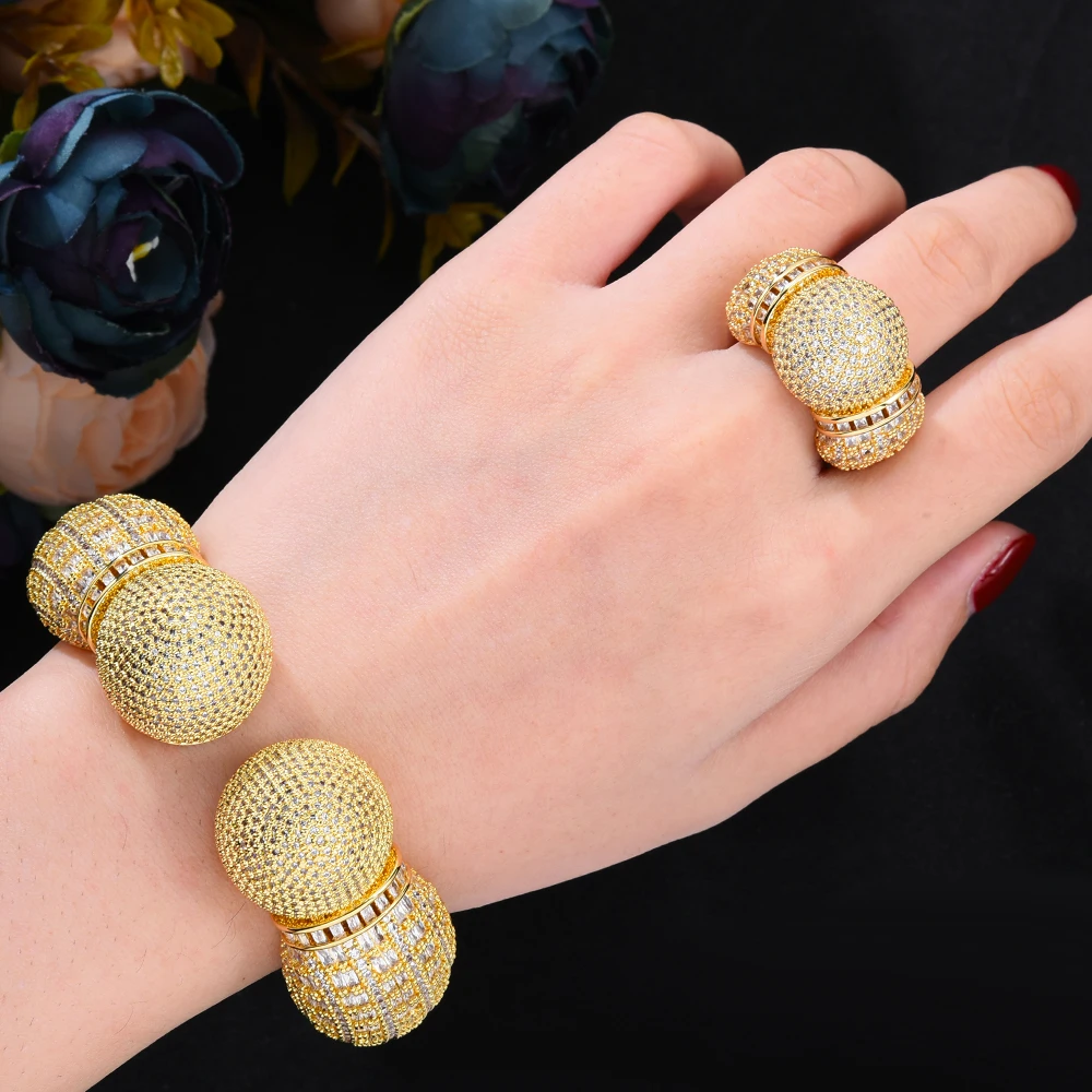 

Комплект из кольца и браслета, для невесты