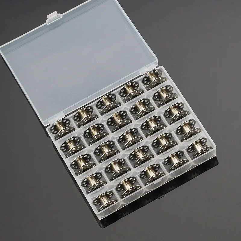 25 шт./компл. набор бобинок катушки для швейной машины красочный пластиковый