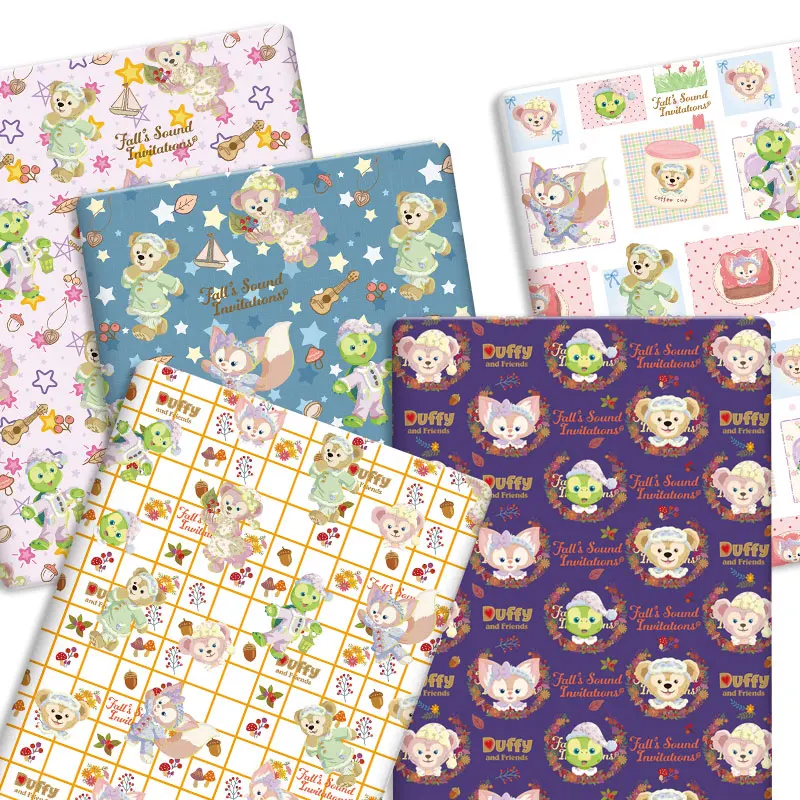 Ткань Disney 140x50 см мультяшная хлопковая ткань в стиле пэчворк детский домашний