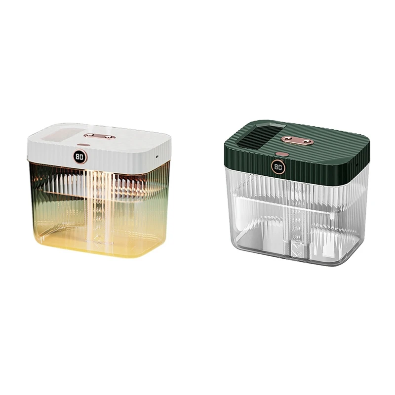 

Увлажнитель воздуха с двумя насадками, 5 л, ЖК-дисплей