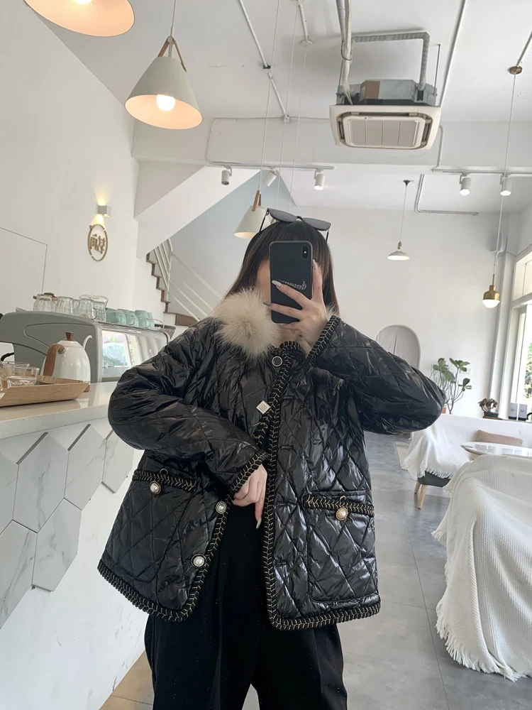 New Women Down Jacket Casual Style Autumn Winter Coats And Parkas Female Outwear