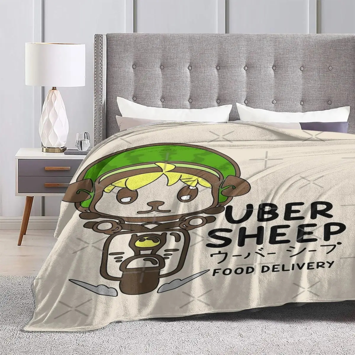 Универсальное одеяло Uber Sheep Four Seasons кемпиты могут быть слежетами подарки на