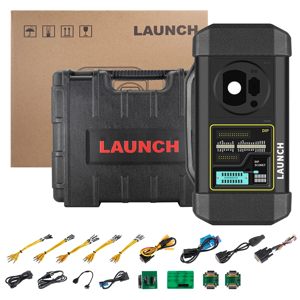 LAUNCH X431 V + PLUS 10 V4.0 Автомобильные диагностические инструменты OBD2 сканер X-PROG 3 |