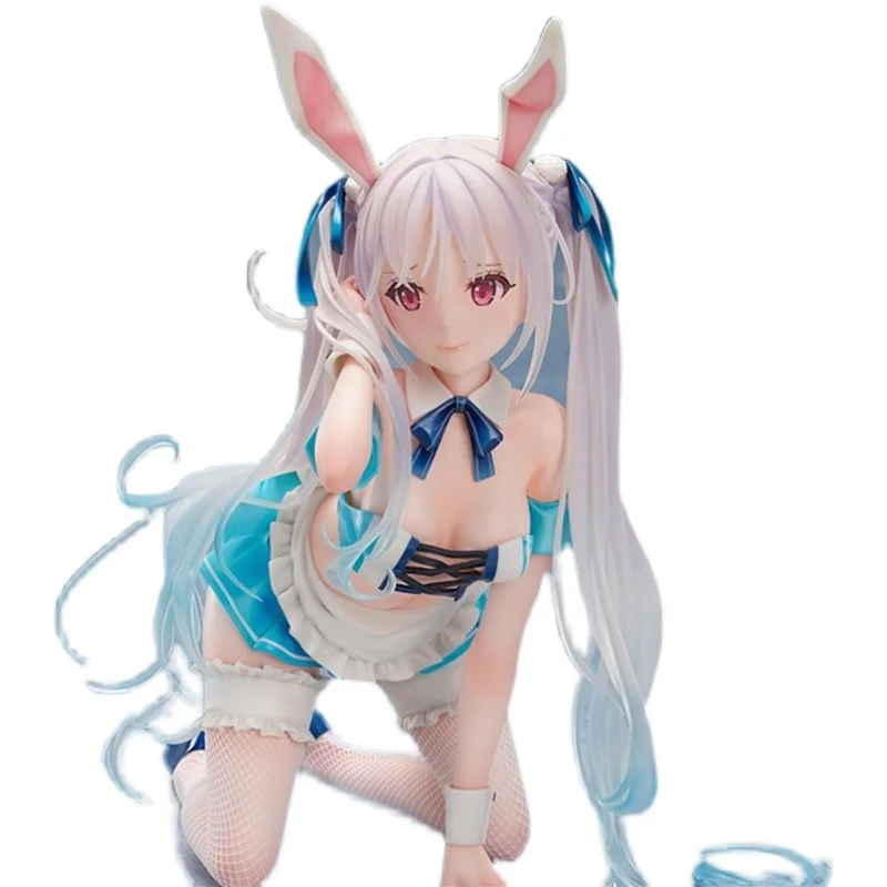 

24cm Native BINDing DS Mile Anime Figure Chris-Aqua Blue Action Figure Sarah/Chris Bunny Girl Figure Sexy Girl Collection Toy