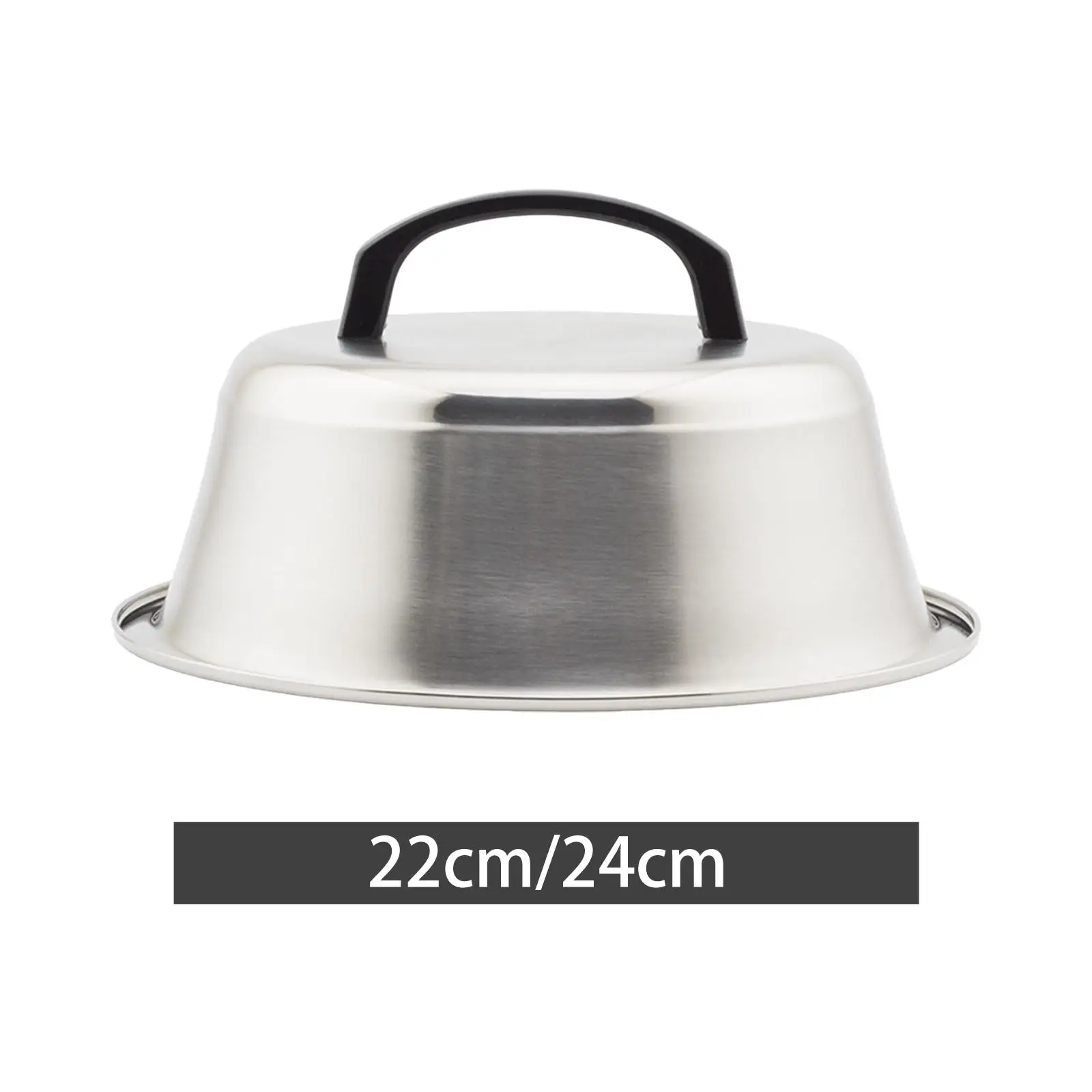 Stainless Steel Basting Cover Cheese Melting Dome Burger