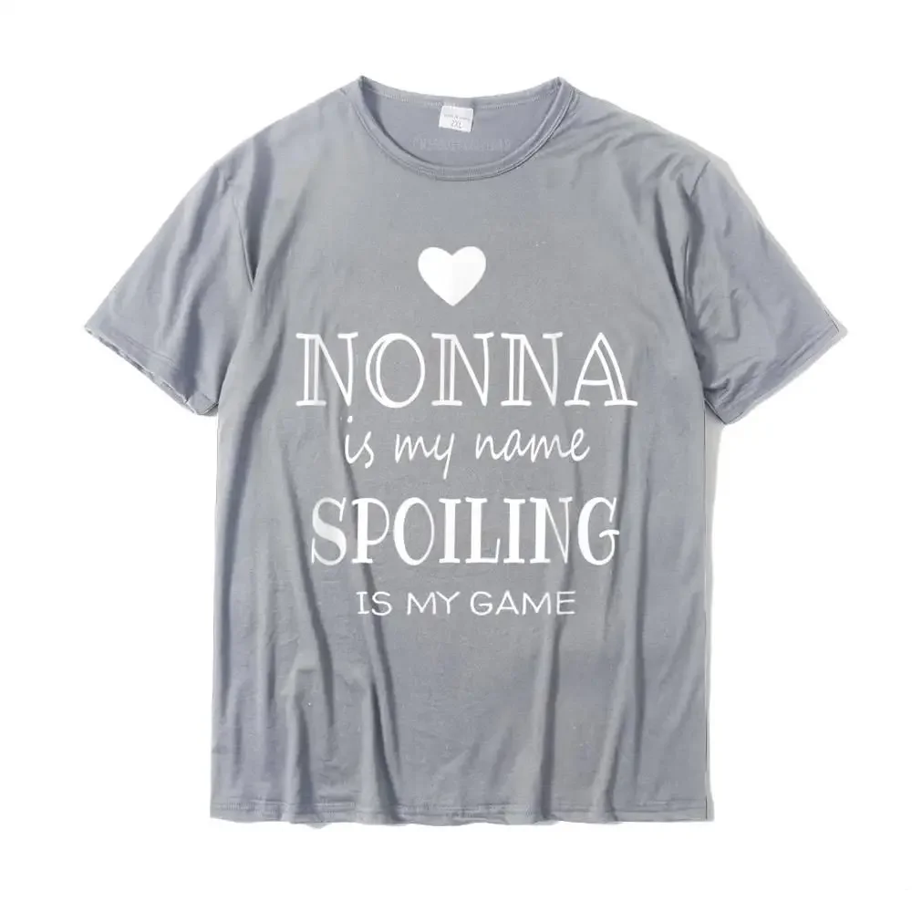 Забавная рубашка Nonna Is My Name подарок для бабушки футболка Топы дизайнерские