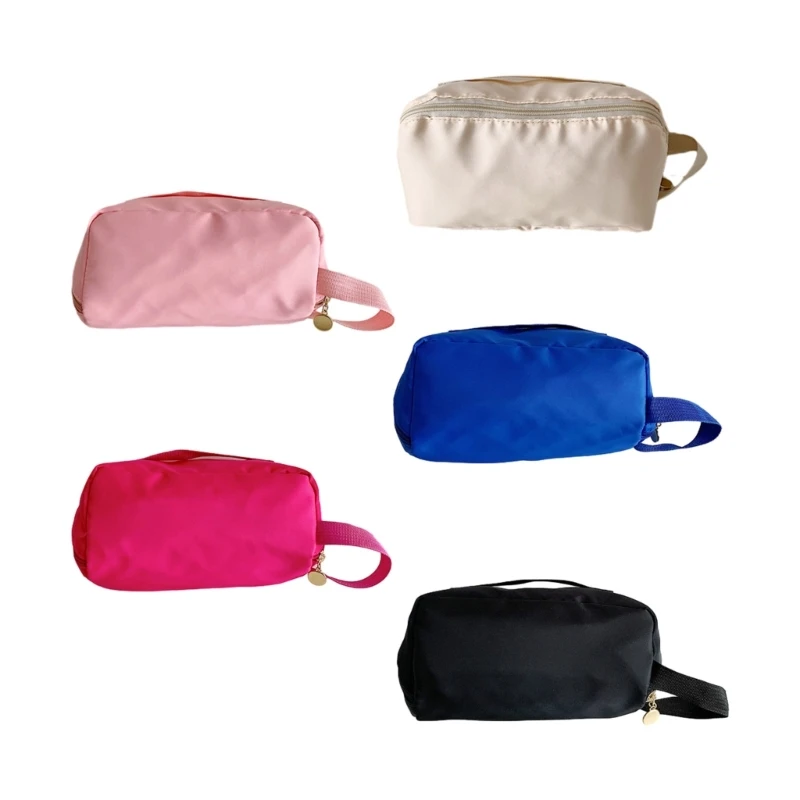

Large Capacity Travel Cosmetic Bag Portable Makeup Bag Nylon Organizer Pouch