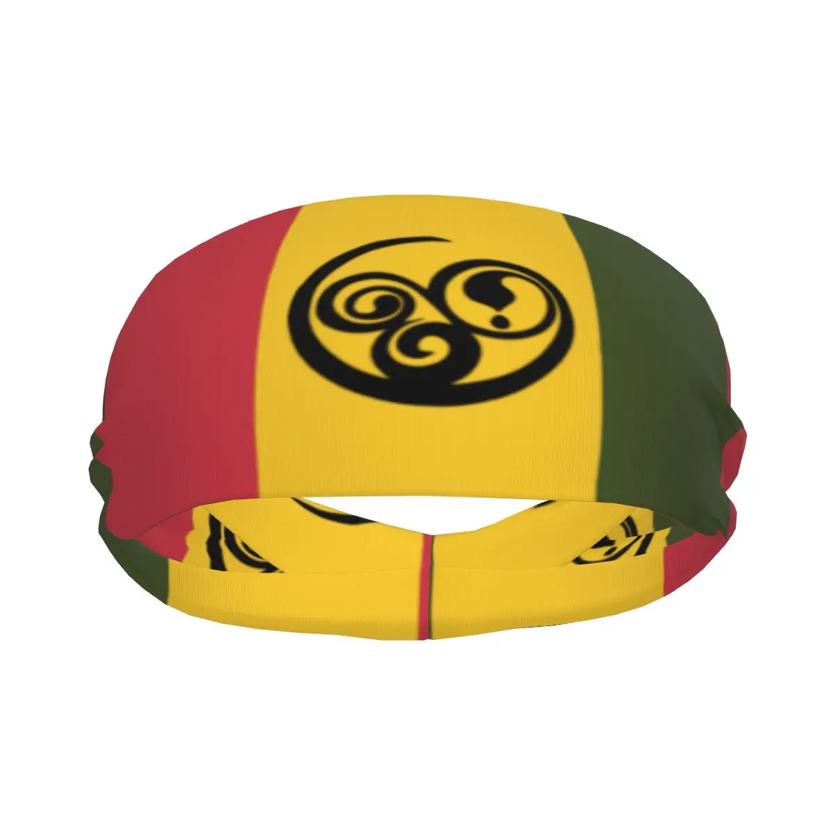 

Спортивная повязка на голову, Африканский флаг Nova Scotian, повязка на голову для бега, фитнеса, впитывающая повязка на голову для езды на велосипеде и бега