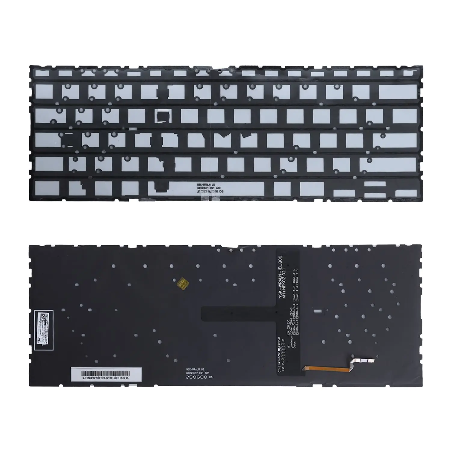 Клавиатура для ноутбука ASUS ZenBook 14 UX434 UX434F UX434FA UX434FL UX434FLC Royal-blue с подсветкой