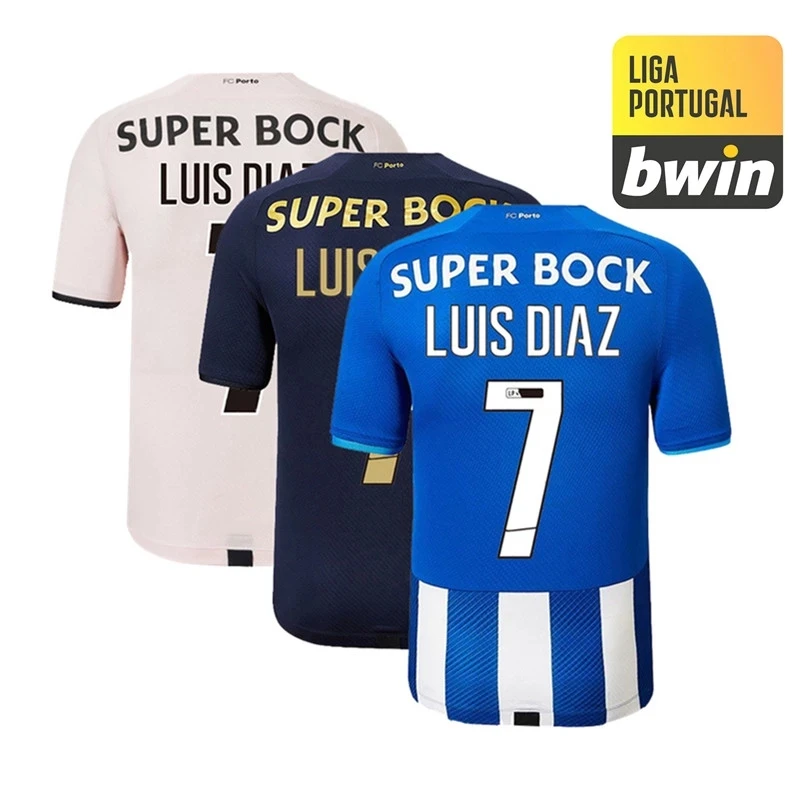 

2021 2022 FC Porto Home and Away Soccer Jersey TAREMI LUIS DIAZ Pepe Spot Football Top Quality Shirt Custom Suit
