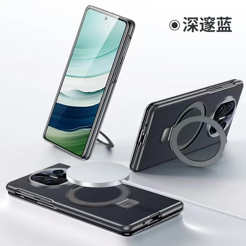 Для Magsafe магнитный чехол из натуральной кожи для Huawei Mate X5 роскошный с