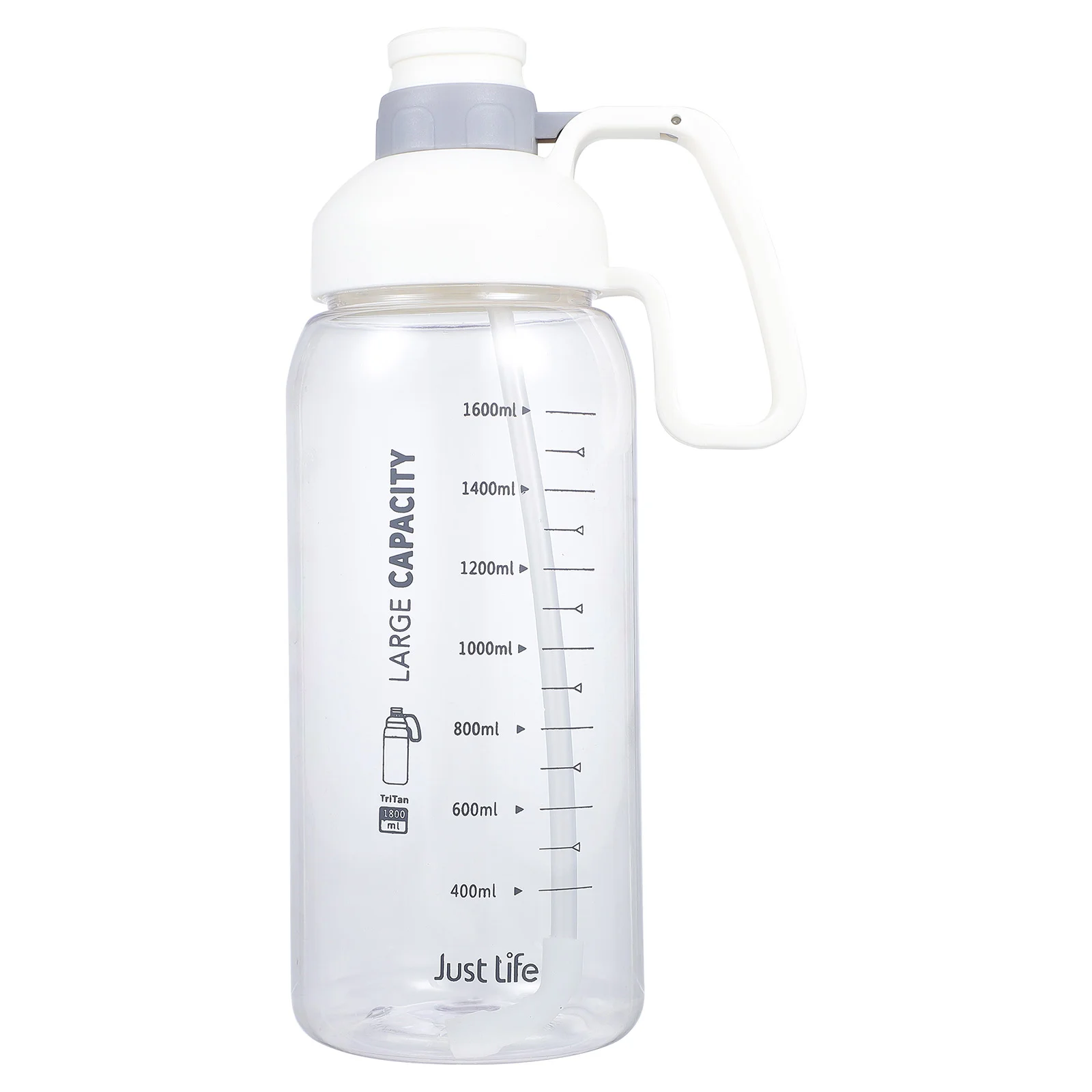 

Water Bottle Cup Drinking Sports Straw Kettle Removable Leakproof Fitness Cups