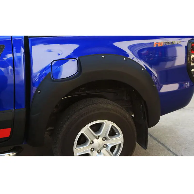 WHITE FENDER FLARES FLARE WHEEL ARCH 4DOOR DOUBLE CAB FORD RANGER T6 2012-2014 