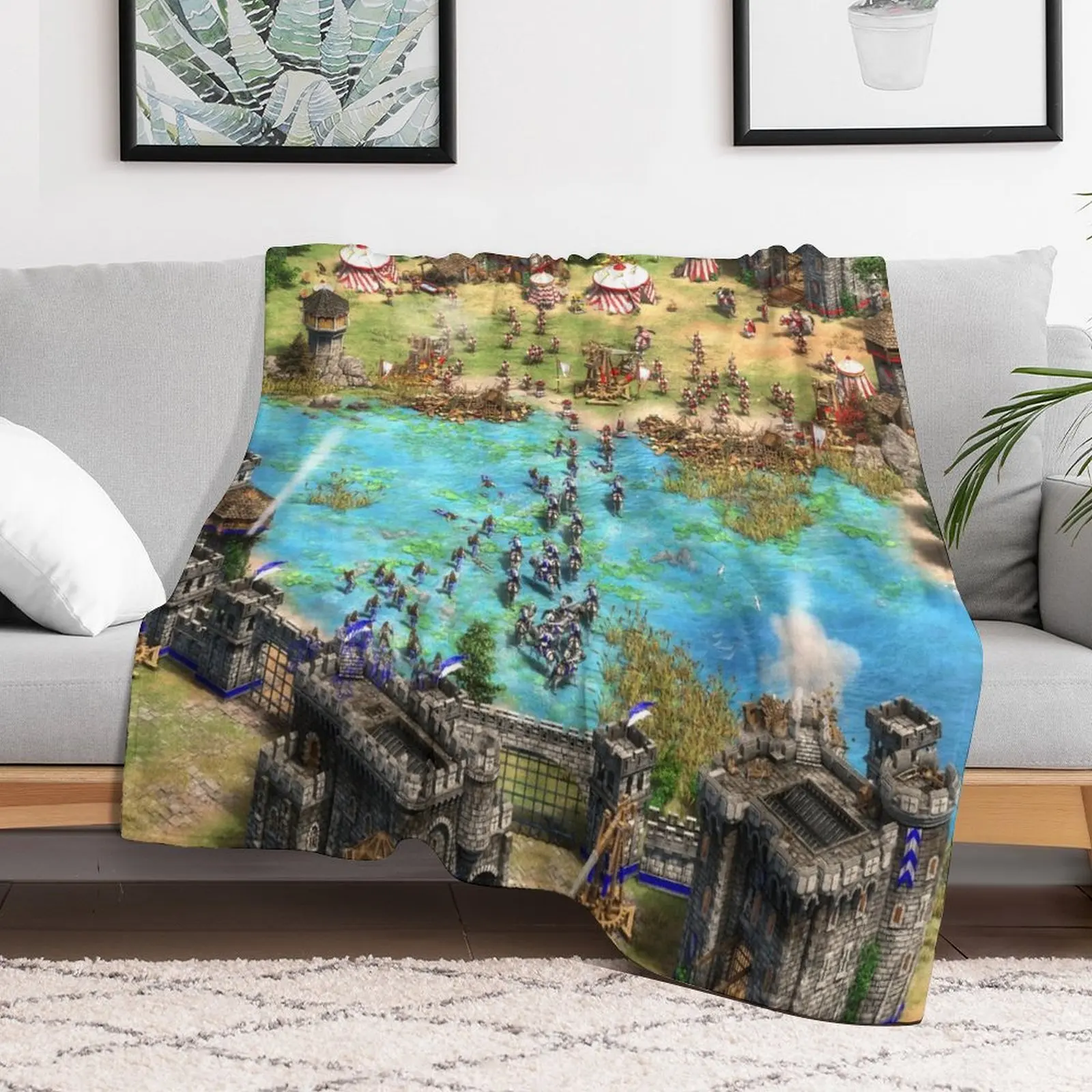 Тонкое одеяло с изображением британского происхождения из аниме возраст империй