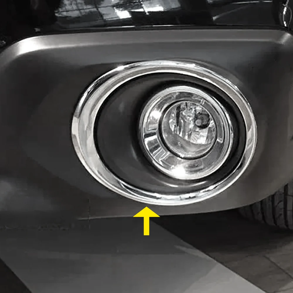 

2015-2019 Accessories For Subaru Outback BS Chrome Fog Lamp Bezel Trim