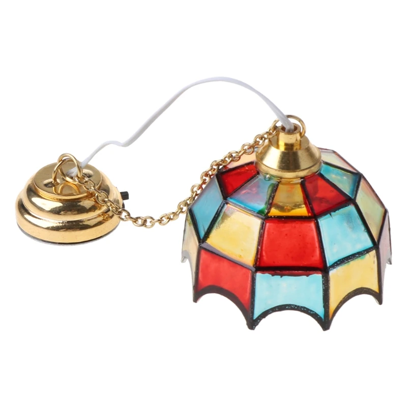 

Миниатюрная светодиодная люстра для кукольного домика 1:12