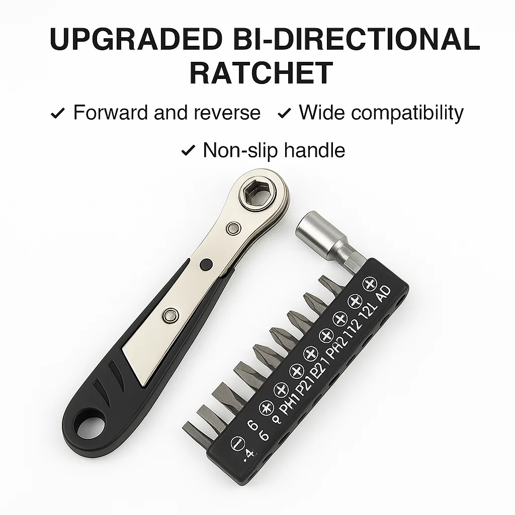 

Набор угловых отверток T25, мини-ключей с трещоткой