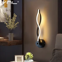 modern led wall lamp nordic wall light fixtures bedroom bedside lamp for home living room indoor wall sconce lighting decoration