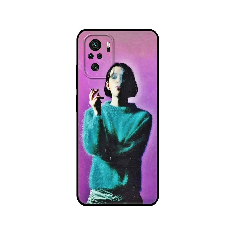 Черный чехол из ТПУ для Xiaomi Redmi 9T Note 10 5G 4G Pro 10S Брайан Молко с плацебо |