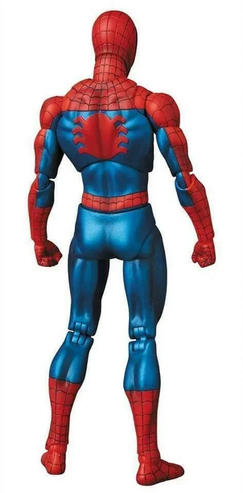 Marvel Человек-паук Mafex 075 Удивительный комикс Ver шарниры подвижная фигурка игрушки 16