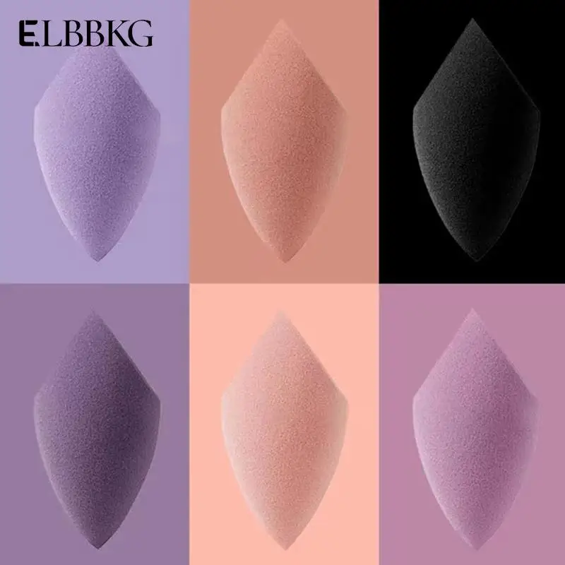 1PC Makeup Blender Sponge Powder Egg Shaped Foundation Concealer Cream Face Cosmetic Makeup Puff Microfiber Velvet Sponge