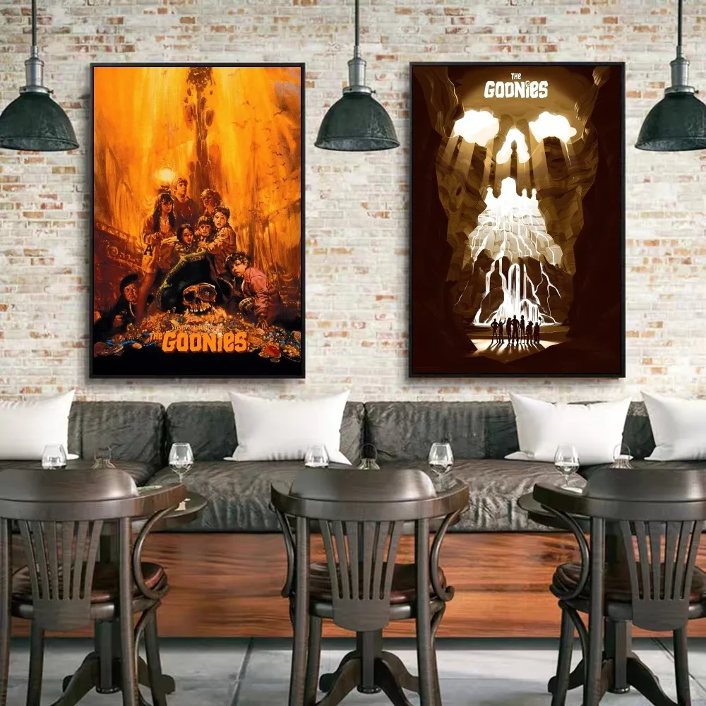 Художественные аниме-постеры goony клейкие HD качество настенные ретро-постеры для