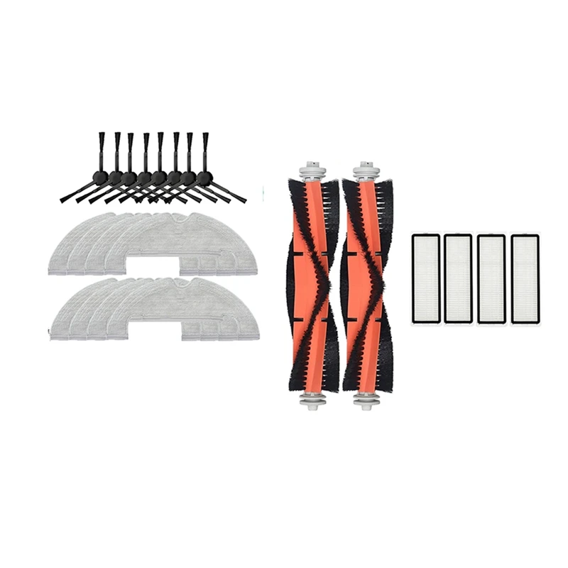 

Main Side Brush Mop Cloths HEPA Filter For Dreame L10 PLUS / Z10 PRO Robot Vacuum Cleaner Spare Parts