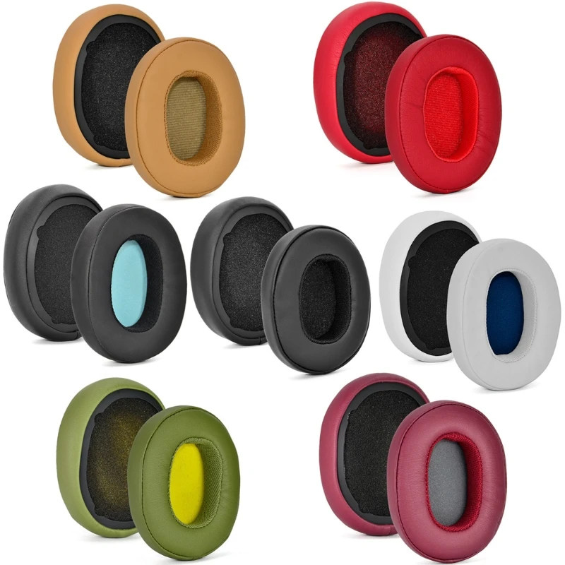 

Кожаные подушки губчатые амбушюры совместимые с Skullcandy дробилка Беспроводная/дробилка ANC/Hesh3 для наушников, карты памяти пенопласт